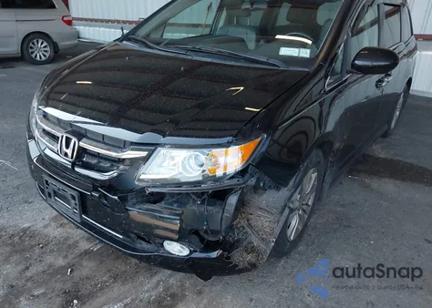 2016 Honda Odyssey Exl z USA, uszkodzony, nr VIN 5FNRL5H64GB057723